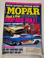 Mopar Muscle Magazine September 1992 Mopar's Rule Street N Strip #2029