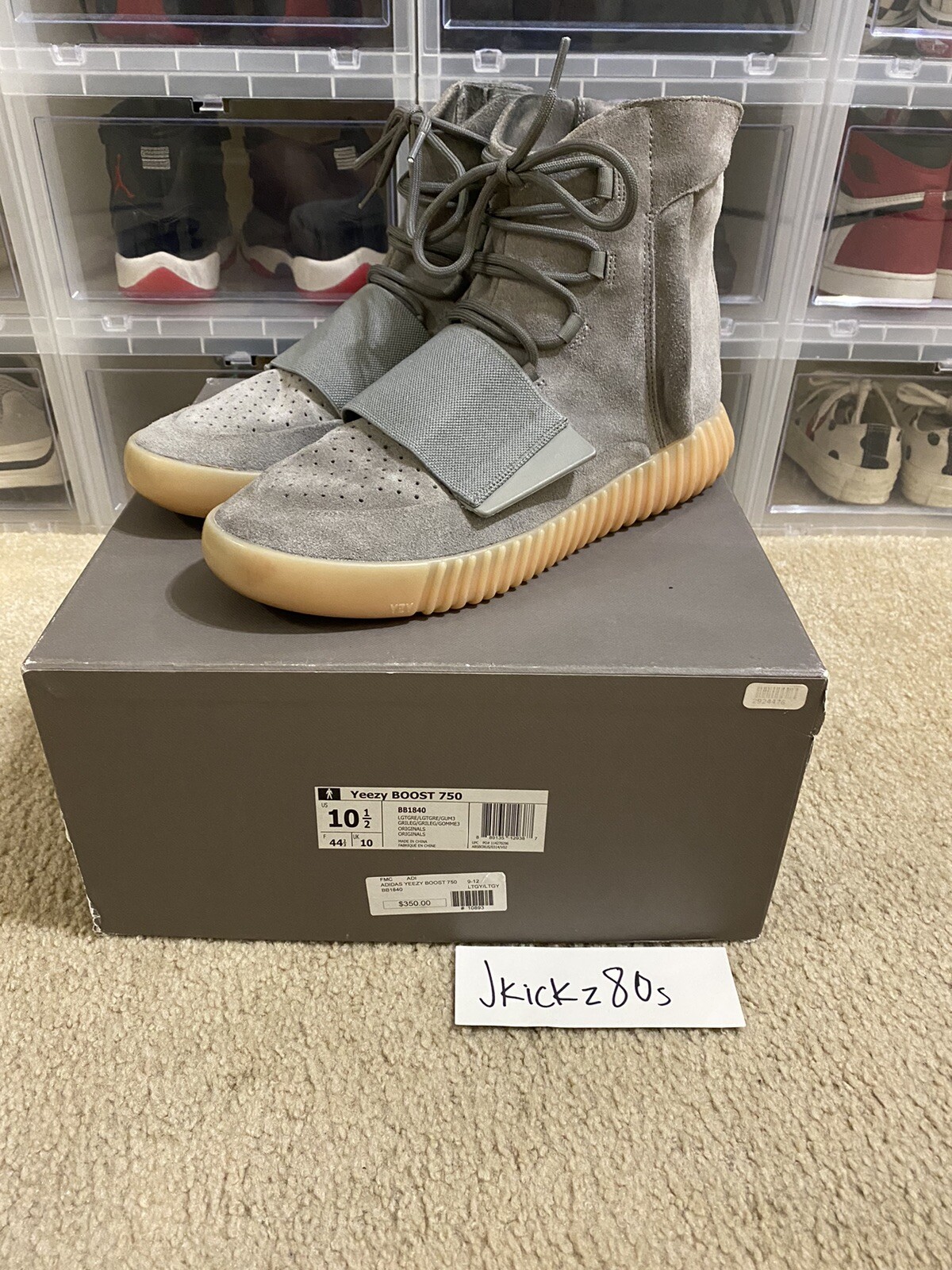 adidas yeezy boost 750 kids Grey