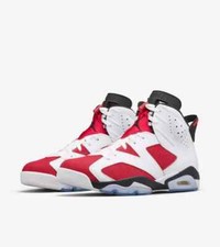 Nike Air Jordan 6 Retro Carmine 2021 Red GS Boy's 7Y Boys Sneakers Ball Shoes US
