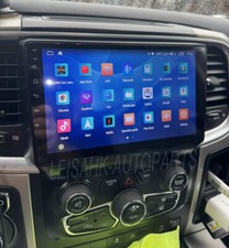For Dodge RAM 1500 3500 2013-18 Apple CarPlay Android 13 GPS Nav Radio Head Unit