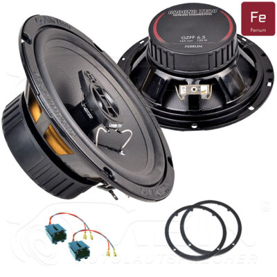 GROUND ZERO LAUTSPRECHER für PEUGEOT 406 Coupe 1995-2005 Front Vorn 120W #B069