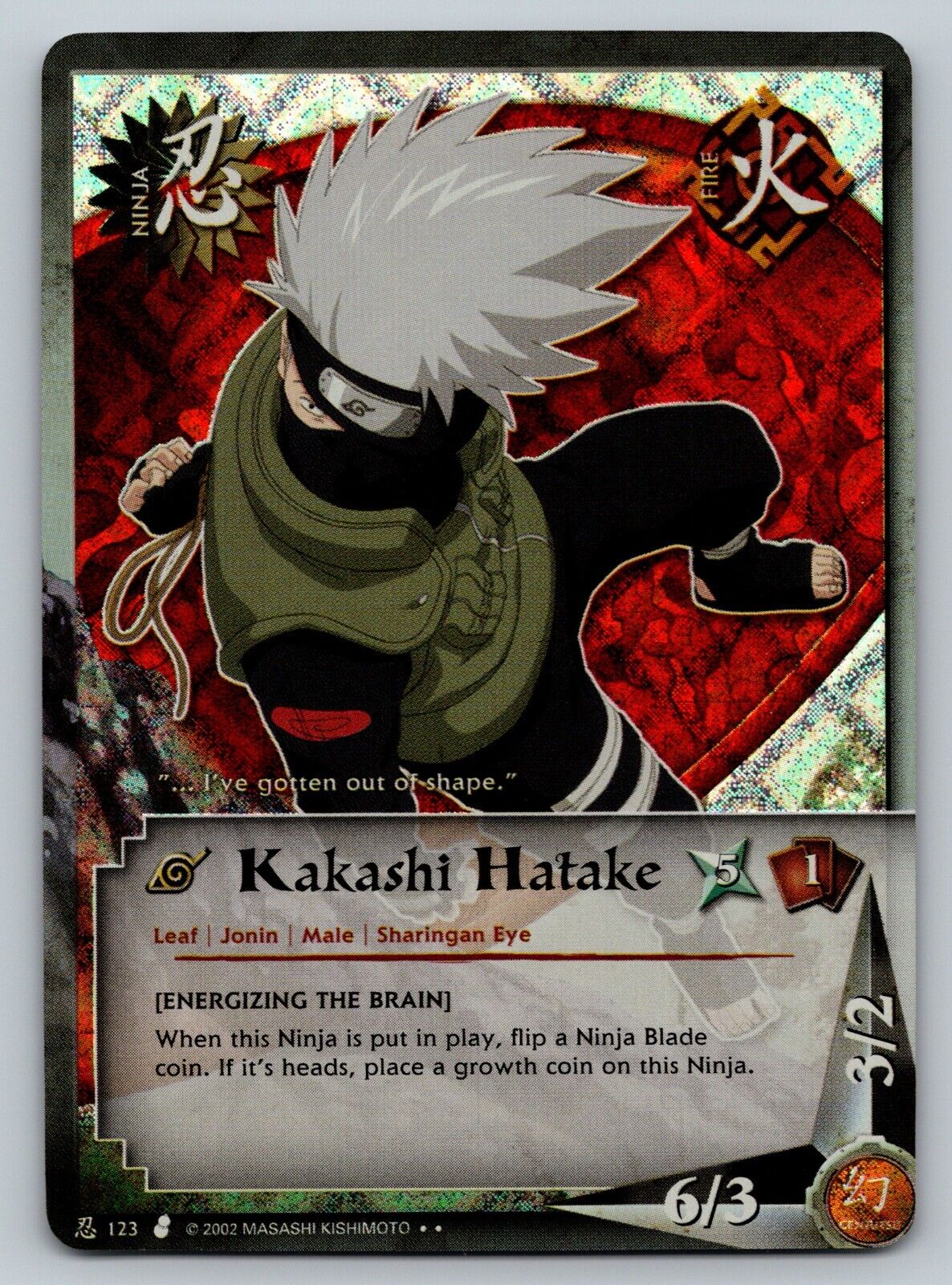 Diamond Bloodied: Kakashi Hatake