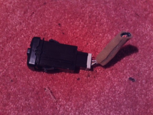 01 02 03 ACURA MDX SUNROOF ROOF CONTROL SWITCH OEM - Picture 2 of 3