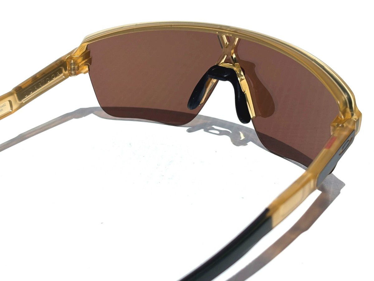 NEW Oakley CORRIDOR SQ Matte Trans Light Curry PRIZM 24K Gold