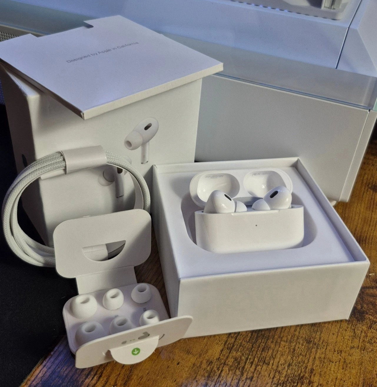 Apple AirPods Pro 2 with MagSafe & USB-C Charging Case - White-image