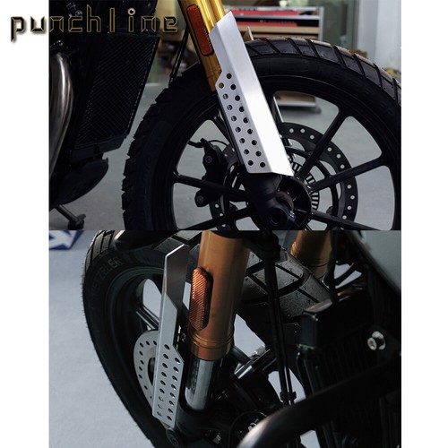 For Scrambler 400X Speed 400 T4 Front Fork Shock Absorber Guard Protective Cover - Picture 8 of 8