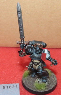 Games Workshop Warhammer 40k Black Templars The Emperors Champion Painted WH40K