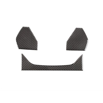 For Toyota Supra A90 2019-2022 Carbon Fiber Car Dashboard Panel Decorate Cover