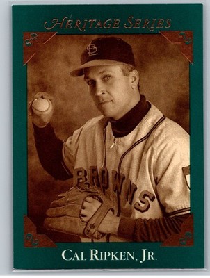 1992 Studio #BC-7 Cal Ripken, Jr. Heritage