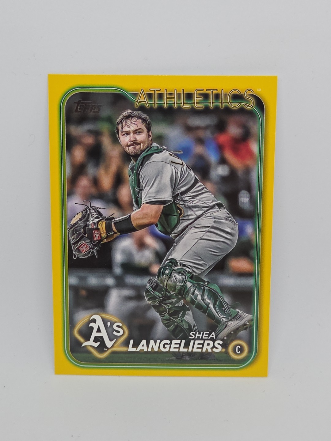 2024 Topps Series 1 - Shea Langeliers #278 Yellow
