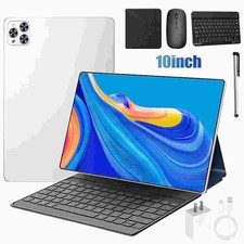 10" Android Tablets Educational Dual Camera Tablet 32GB WIFI With Keyboard Mouse
