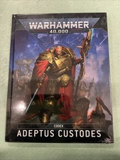 Warhammer 40k Codex Adeptus Custodes 10th Edition Hardcover
