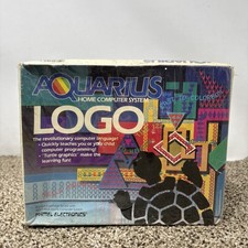 Aquarius Logo Home Computer System Teach Your Kids How To Program Vintage Sealed