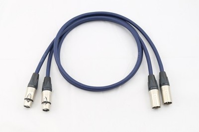 Paar XLR Gotham Kabel GAC-2 ultra pro Hi-End Balanced - Neutrikstecker - AES-EBU