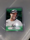 2025 Topps Stadium Club Aaron Judge Green /199 (MVP Award Year)