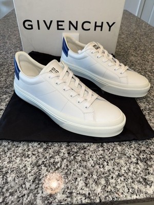 Men's Givenchy City Sport Sneakers - Size 46/13 - WHITE & BLUE