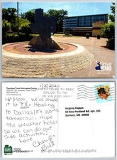 Texarkana Texas Sculpture Postcard 2020 Posted Travel Information Center