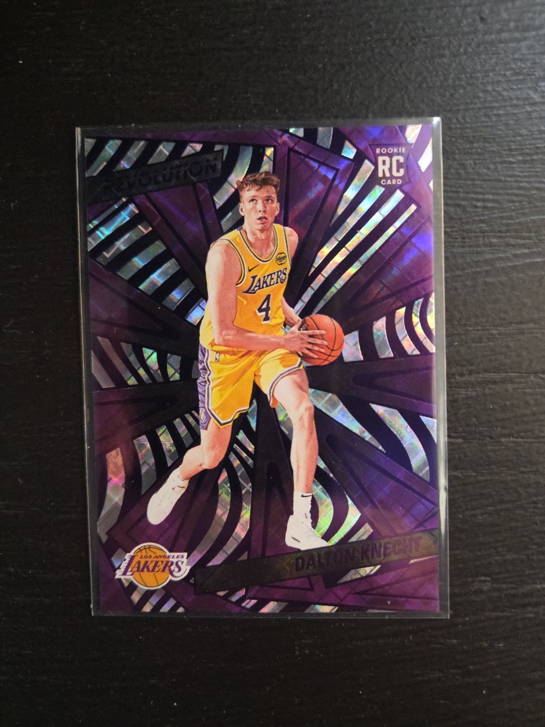 2024-25 Revolution - Dalton Knecht #109 Cosmic /99 - Lakers