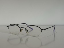 Valentino 5127 0K4C Women's Half Rim Gunmetal Purple Eyeglasses Frame 47-19-135