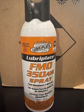 Lubriplate FMO 350AW Food Machinery Lubricant Spray Cans Brand New Open Box