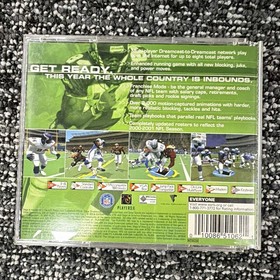 SEGA NFL 2K1 Sega Dreamcast Online Multiplayer E Rated NTSC-U/C (US/Canada)