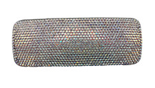 Vtg Rhinestone Sunglass Eyeglass Case Hard Cl...