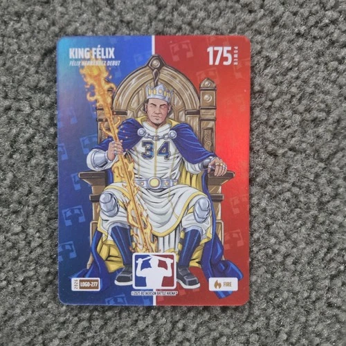 Bo Jackson Battle Arena King Felix Hernandez Logo Fire Power 175