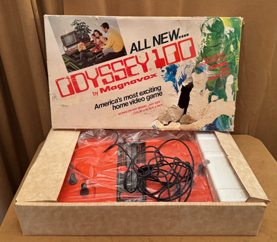 Vintage Odyssey 100 by Magnavox Video Game System in Original Box UNTESTED