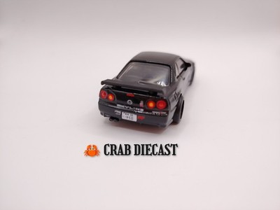 Hot Wheels Premium Nissan Skyline GTR R34 Chase Car Loose Black​ V