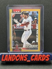 2026 Topps Series 1 Celebration Taylor Ward Walk This Way Gold /50 Case Hit SSP