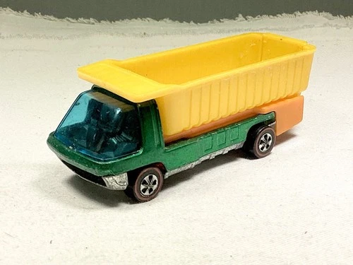 VINTAGE HOT WHEELS Redline Heavyweights Dump Truck Green Nice Complete Condition