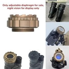 1PC  Metal Protection Lens Cover Cap Light Shield 1-23mm Adjustable Diaphragm 