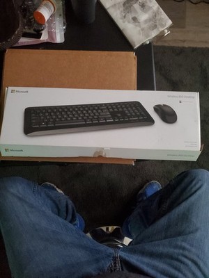 Microsoft Wireless Keyboard 850 It's Missing Mouse And USB Addapter