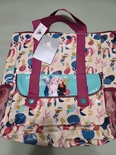 NWT DISNEY FROZEN Anna Elsa Zippered Top Tote Bag/Backpack/Beach Bag/Purse