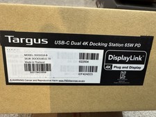 Image of Targus Universal USB-C DV4K DP Docking Station with 65W Power Delivery BRAND NEW