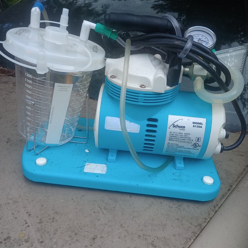 Schuco Medical Aspirator/Suction Pump Model# S130A classroom training use 
