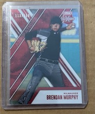 2017 Panini Elite Extra Edition - Brendan Murphy #192 Aspirations Red /150 (RC)