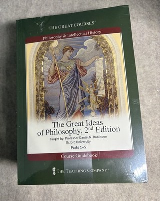 THE GREAT IDEAS OF PHILOSOPHY, 2ND ED. PARTS 1-5, 6-DISC AUDIO CD SET SEALED