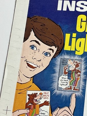 1970's FRUIT BRUTE Cereal Box General Mills MONSTER CEREAL SERIES