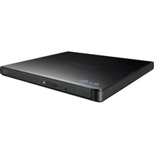 LG |Super Multi Ultra Slim Portable DVD Writer Drive +/-RW|8X |USB|M-DISC- Black