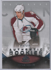 Jonas Holos 2010-11 SP Game Used Authentic Rookies #/699