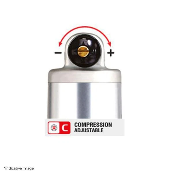 Amortiguadores traseros YSS G-Top 330-340 mm muelle negro Suzuki GS1000E 1978-1980 Foto 4 de 4