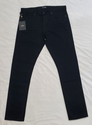 NEW TOM FORD DPS001 SLIM FIT SELVEDGE DENIM JEANS COLOR :LB900 MEN'S SIZE 36X36