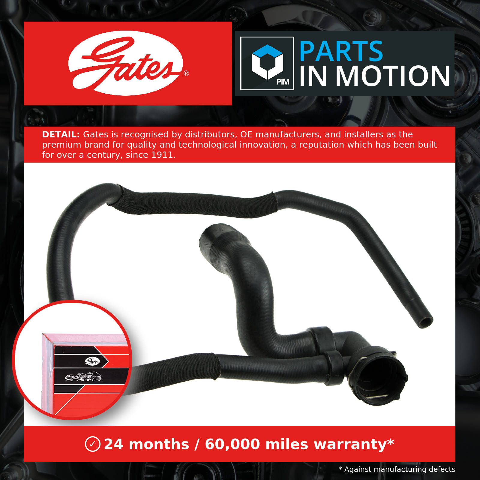 Cooling system hose EPDM (ethylene propylene diene Monomer (M-class) rubber) - Image 10