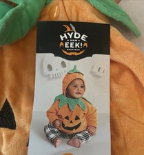 Hyde and Eek Boutique Pumpkin Infant Costume Size 12/18 Months NWT
