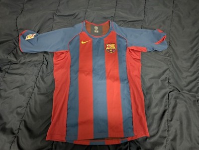 Barcelona Nike Vintage 2004/05 XL Ludovic Giuly #8 Football Soccer