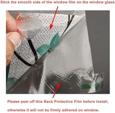 Static Cling Decorative Window Privacy Film – Frosted Privacy Window Film wit...