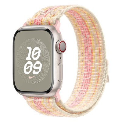 Nike Sport Loop Armband für Apple Watch | 38/40/41/42 mm - Starlight & Pink