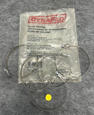 DYNAFLO STAINLESS STEEL HOSE CLAMP   DIA  2-1/2" - 4-1/12"  LOT OF 5