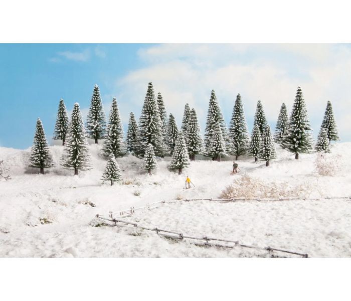 Noch 32828 Snow Fir (25) Hobby Trees 3.5-9cm
